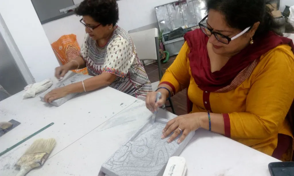 Mural Art Workshop by Bharat Rawal