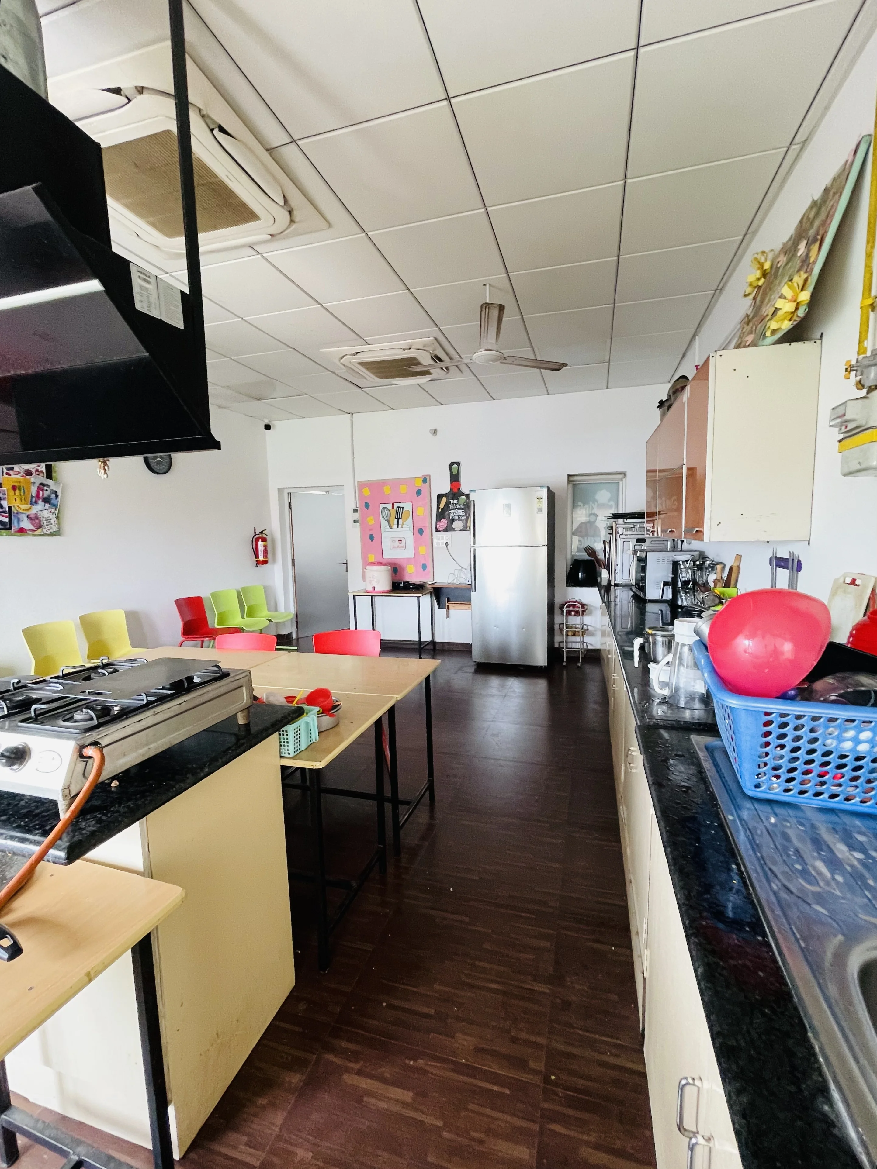 The Cooking Classroom at B.P. Jain Skill Development Centre